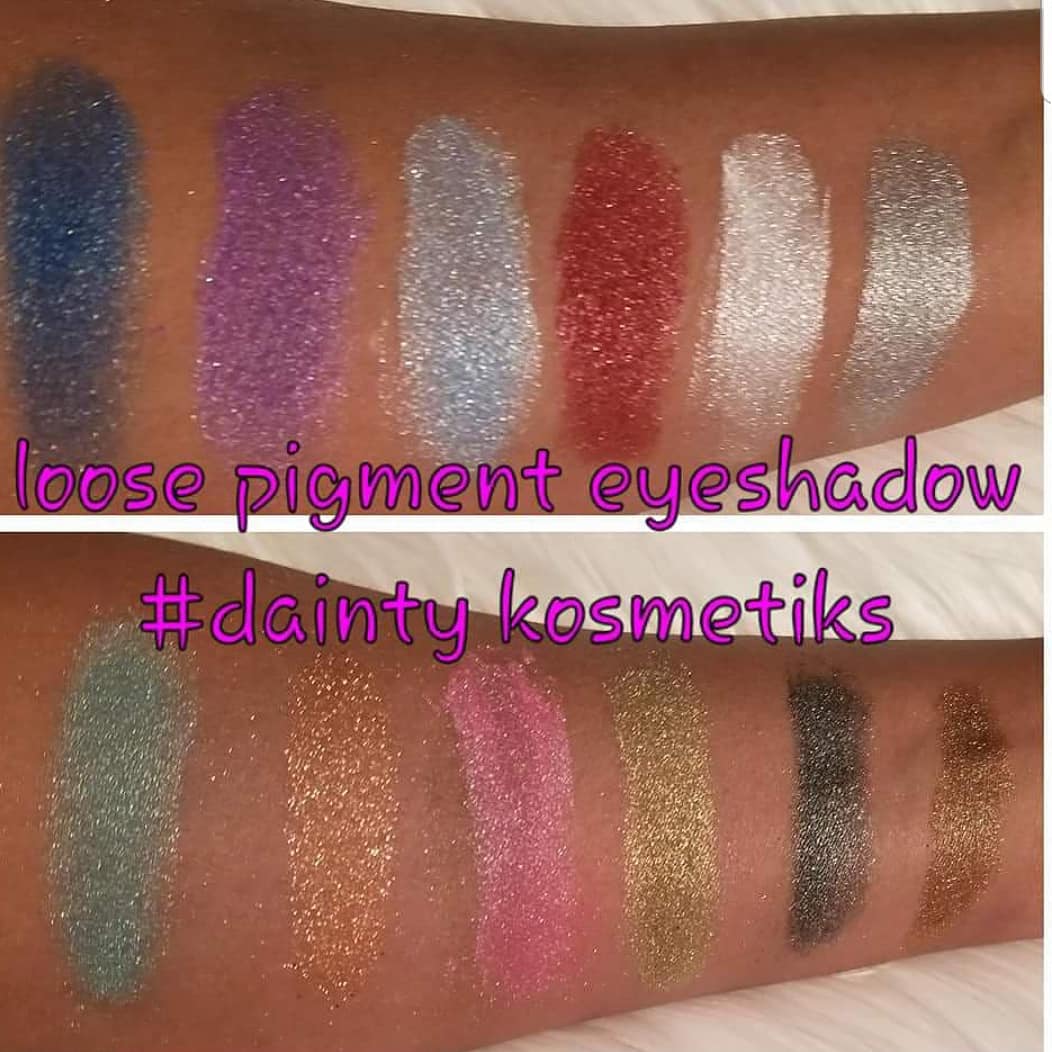 Loose pigment eyeshadow